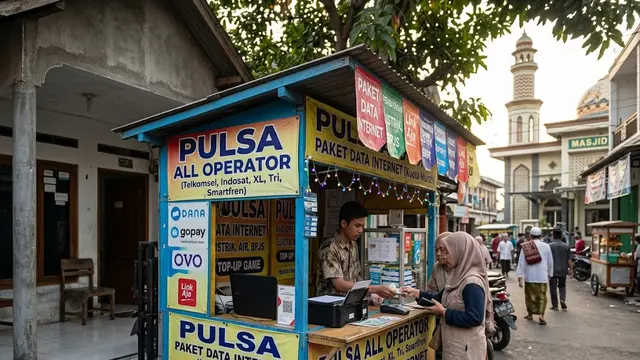 Konter Pulsa dan Paket Data