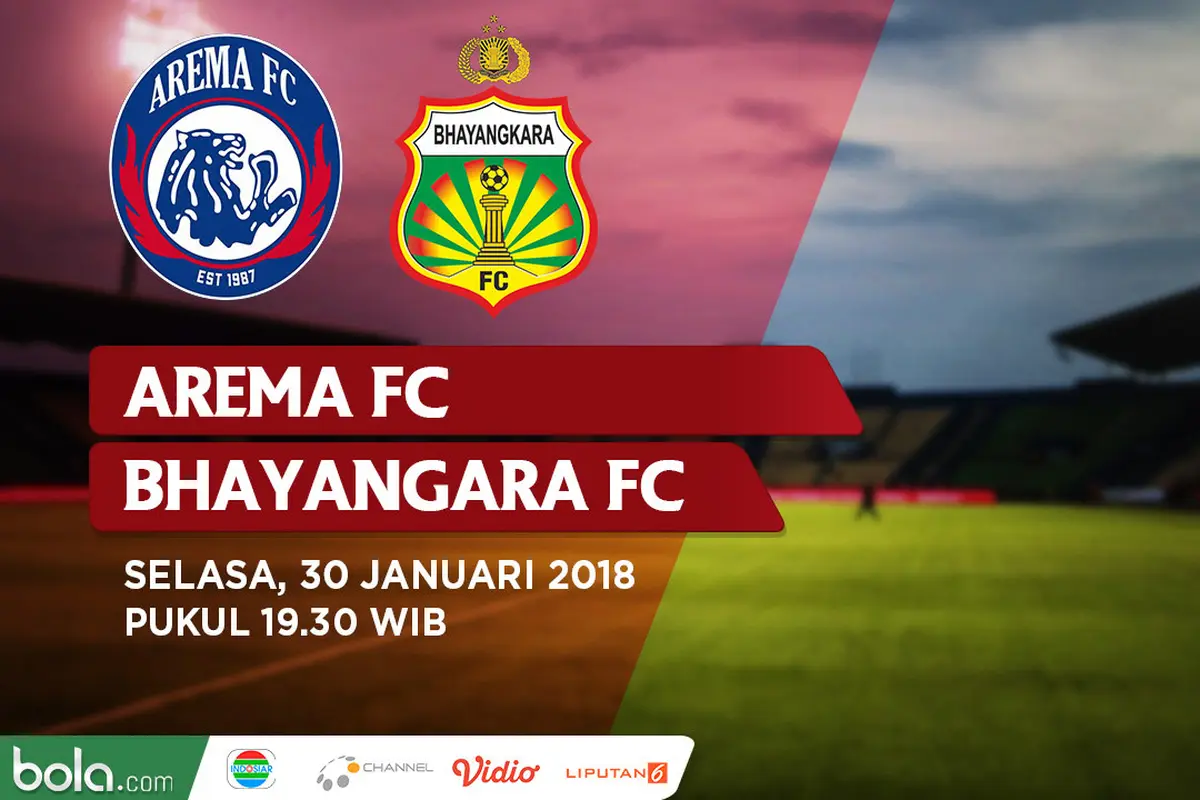 Arema FC Vs Bhayangkara FC