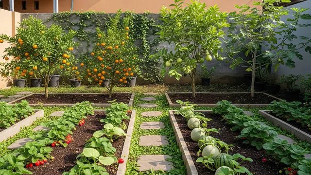 Kebun Buah Campuran Cepat Panen