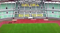 Penampakan Stadion Gelora Bung Tomo Surabaya setelah proses renovasi. (Bola.com/Aditya Wany)