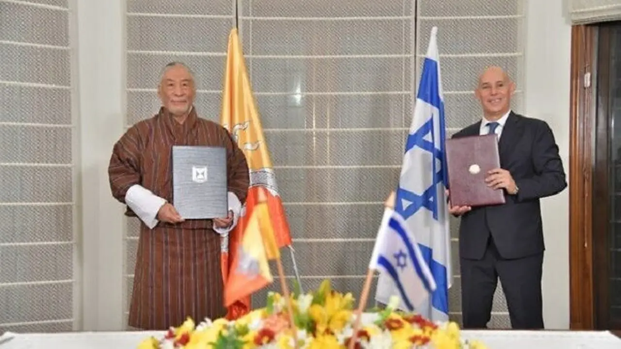 Israel menjalin hubungan diplomatik penuh dengan Bhutan (Israel Ministry of Foreign Affairs)