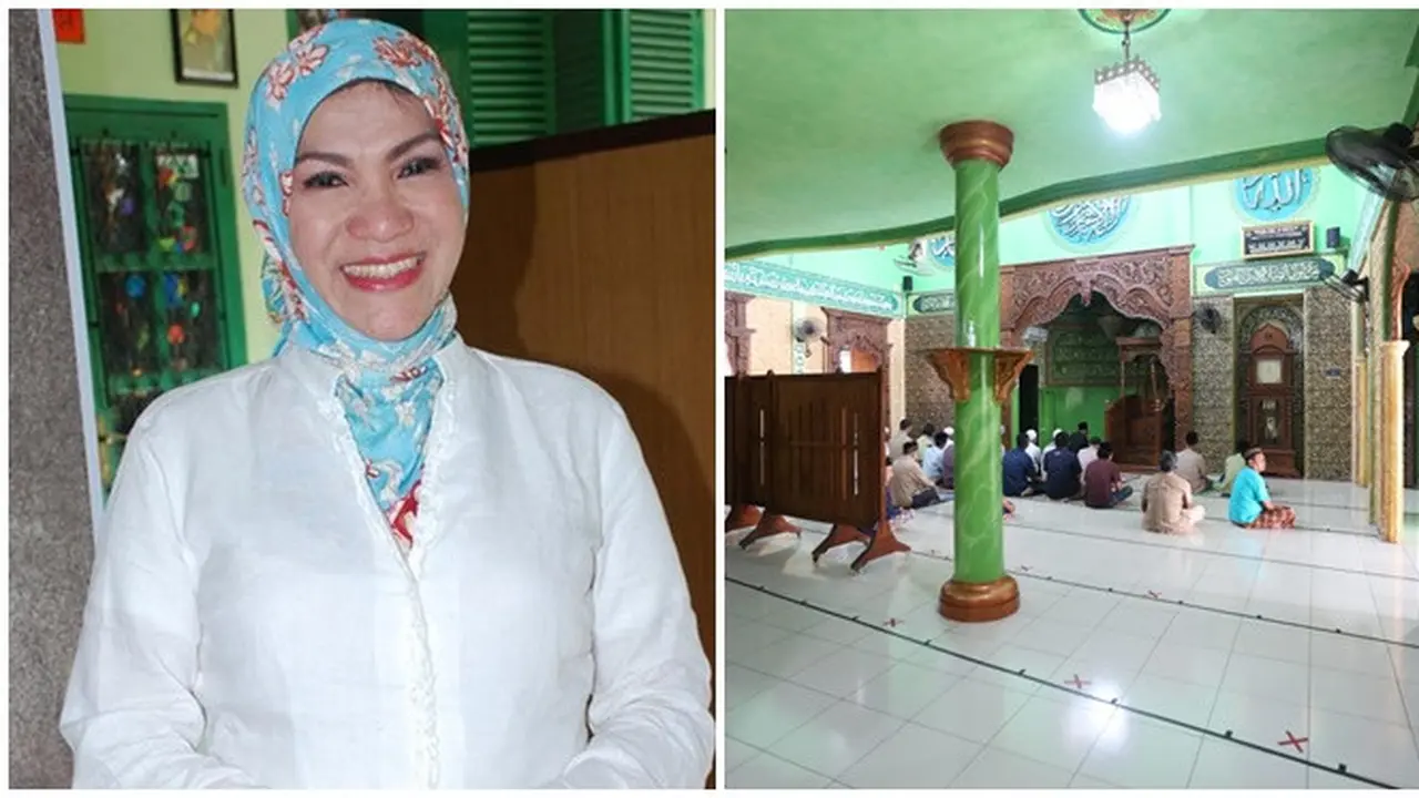 7 Potret Masjid yang Dibangun Dorce Gamalama, Jadi Tempat Dirinya Disalatkan