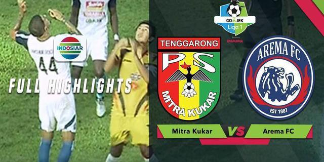 VIDEO: Highlights Liga 1 2018, Mitra Kukar Vs Arema FC 4-3