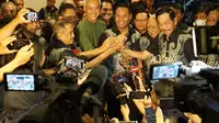 Bakal calon presiden (bacapres) 2024 dari PDI-P Ganjar Pranowo hadir secara langsung dalam acara deklarasi dukungan dari 273 Purnawirawan TNI-Polri yang berjejaring dalam Relawan Gapura Nusantara. (Foto:Tim Media Ganjar Pranowo)
