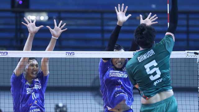 Surabaya Samator Vs Jakarta Garuda Jaya