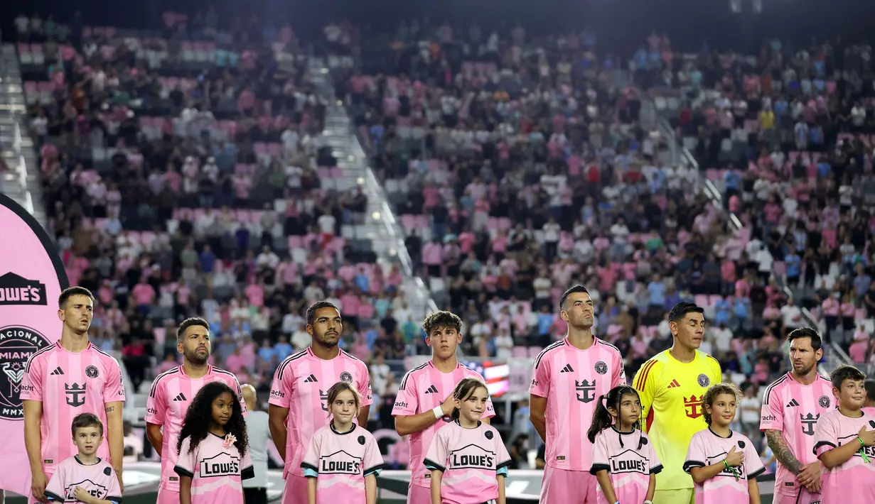 Pemain 37 tahun itu sudah tampil 69 kali di liga untuk Miami dan kontraknya berakhir pada Desember mendatang. (AFP/Megan Briggs)