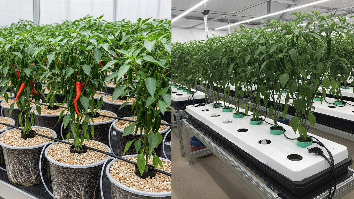 Perbedaan Hydro Pot dan Hidroponik Biasa untuk Cabai, Mana yang Lebih Efektif dan Menguntungkan?