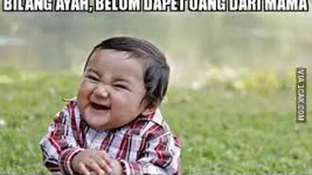 7 Meme Kocak Anak Minta Uang ke Orang Tua Ini Nyata Banget