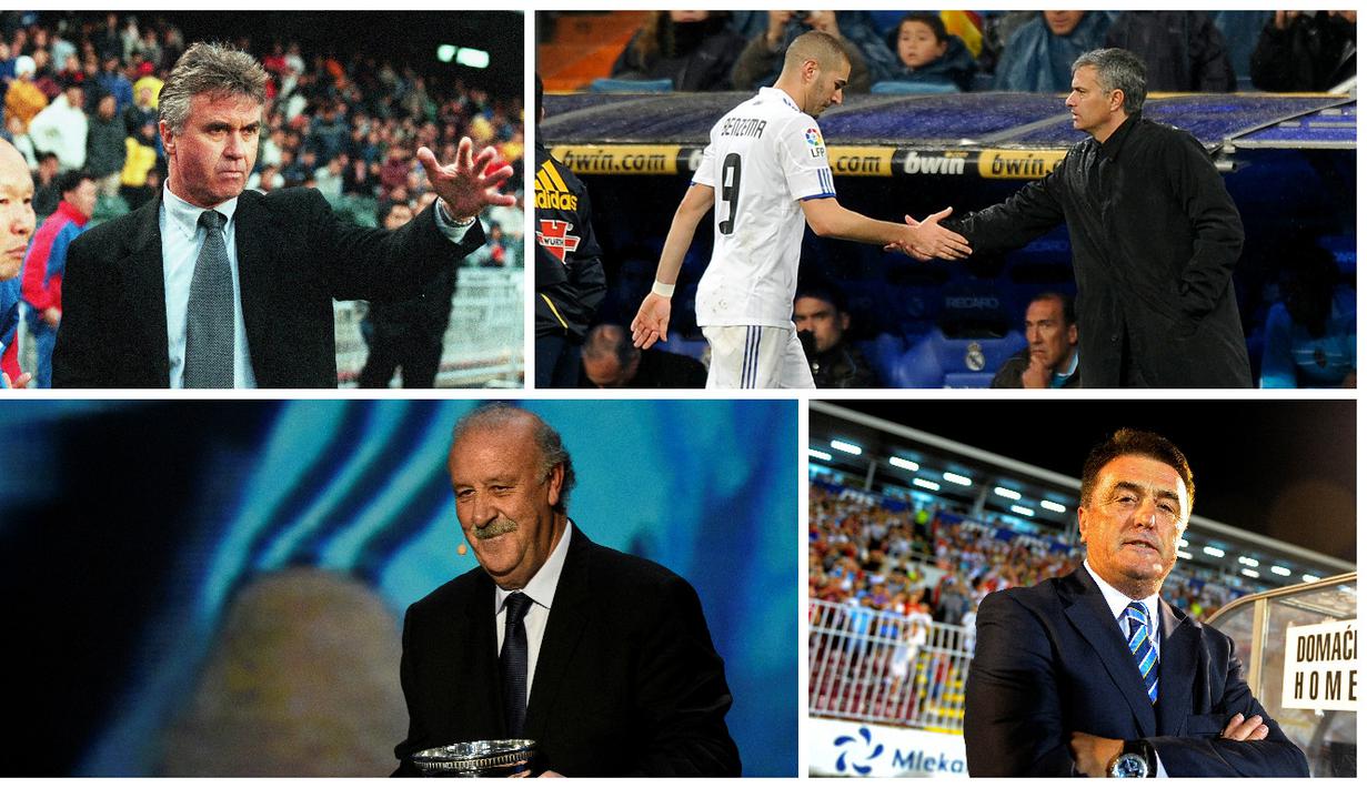 Inilah tujuh pelatih top yang sukses setelah meninggalkan Real Madrid. (AFP)