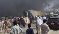 Kereta Api Anjlok di Pakistan, 5 Orang Tewas dan 30 Terluka