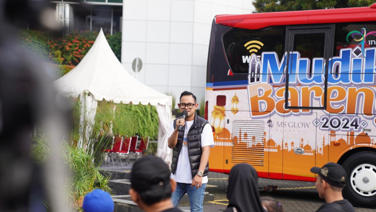 52 Persen Penduduk Indonesia Mudik,  MS Glow Kerahkan 10 Armada Bus Gratis Bagi Pemudik
