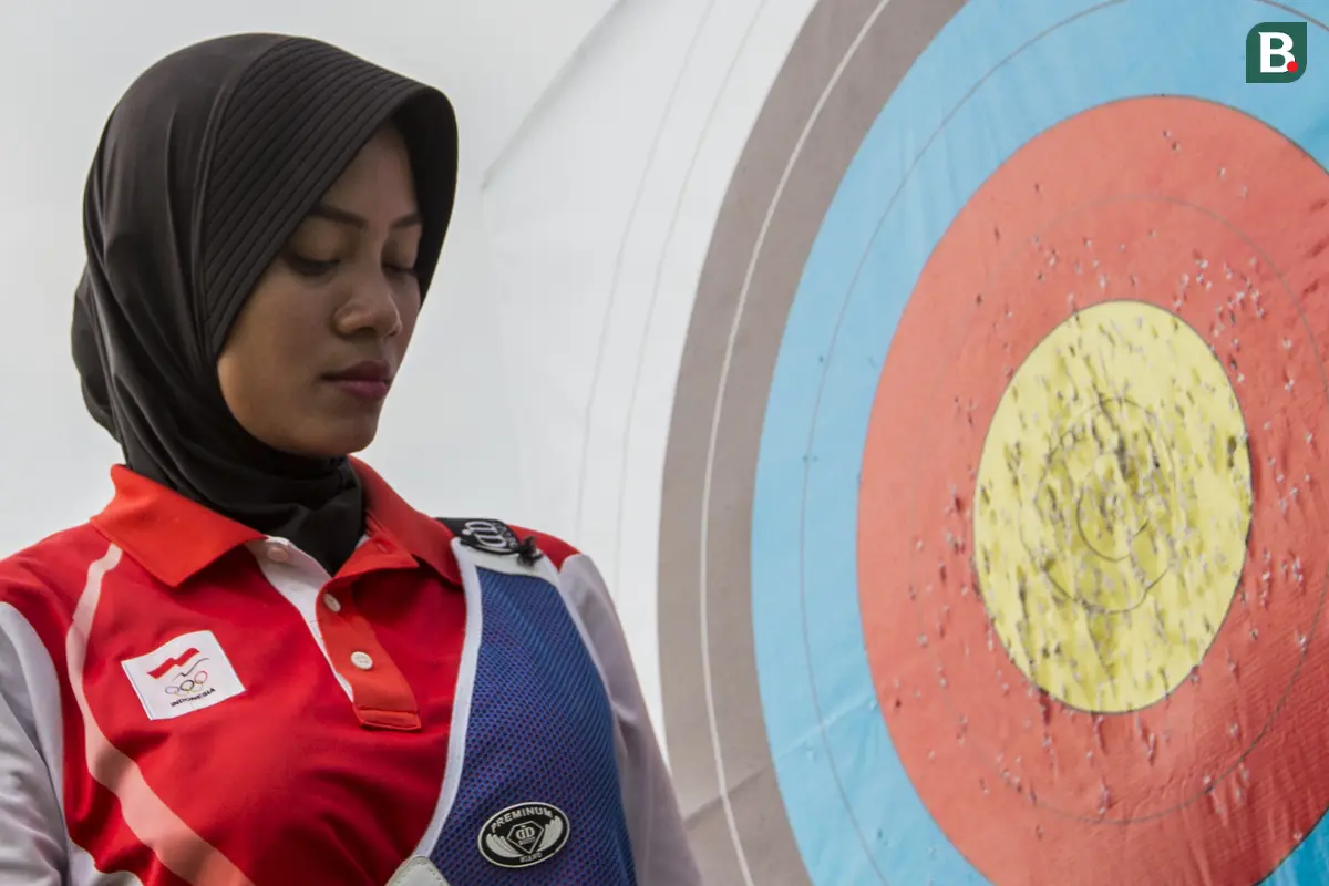 Latihan Panahan Asian Games