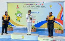 Lina Hisage Pecahkan Rekornas Tolak Peluru U-18 di ASEAN School Games, Raih Emas untuk Indonesia