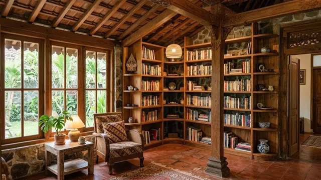 Ide Dekorasi Perpustakaan Rumah