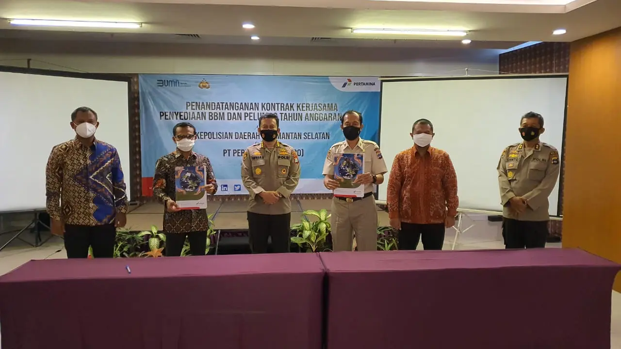 Pertamina Kerjasama dengan Polda Kalimantan Selatan