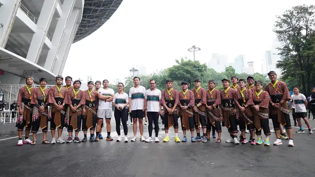 Jelang Ramadhan 2024, Ratusan Pelari Antusias Ikuti Lari 7K di Car Free Day