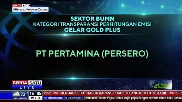 Komitmen PT Pertamina dalam implementasi Environmental, Social and Governance (ESG) secara terintegrasi membuahkan apresiasi dan penghargaan. (Dok Pertamina)
