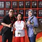 Khanza Zulfanihayah bersama kedua orang tua di Audisi PB Djarum 2022 (dok: PB Djarum)