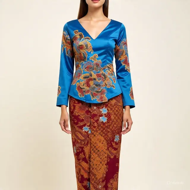 Model Baju Pesta Rok Batik