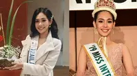 Potret Sireethorn Leeramwat, seorang apoteker yang berhasil meraih mahkota Miss Internasional 2019. (Sumber: Instagram/@bintsireethorn/@grandlism)