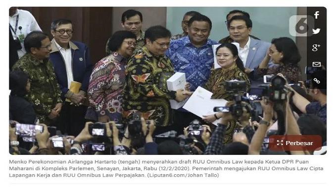 Gambar Tangkapan Layar Foto dari Situs Liputan6.com