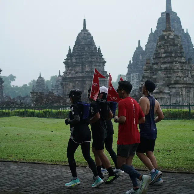 Mandiri Jogja Marathon 2025 Pecahkan Rekor Baru, 9.200 Pelari dan NDX AKA Ramaikan Prambanan