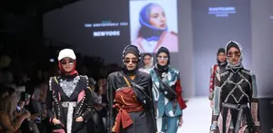 Dian Pelangi di JFW 2019. (Foto: Fimela/ Daniel Kampua)