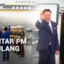 Prabowo Antar PM Thailand Pulang