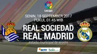 Susunan Pemain Real Sociedad Vs Real Madrid