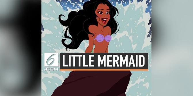 VIDEO: Halle Bailey, Pemeran Ariel The Little Mermaid