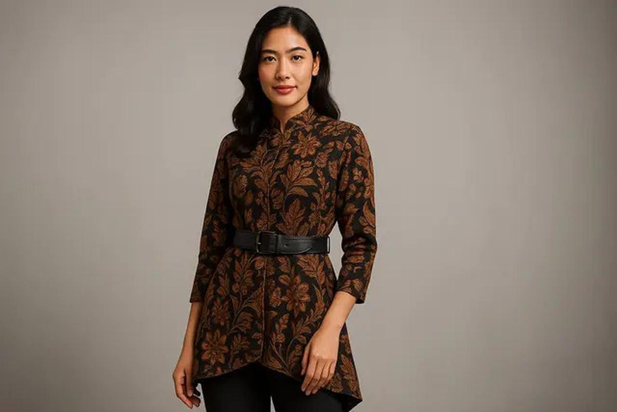 7 Model Tunik Batik Cantik untuk Kondangan 2025, Tampil Anggun dan Elegan