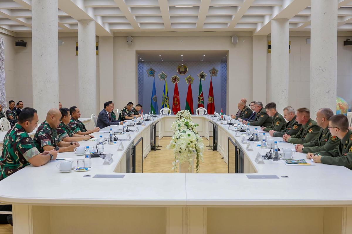 FOTO: Perkuat Aliansi Strategis, RI dan Belarus Jajaki Transfer Teknologi Pertahanan