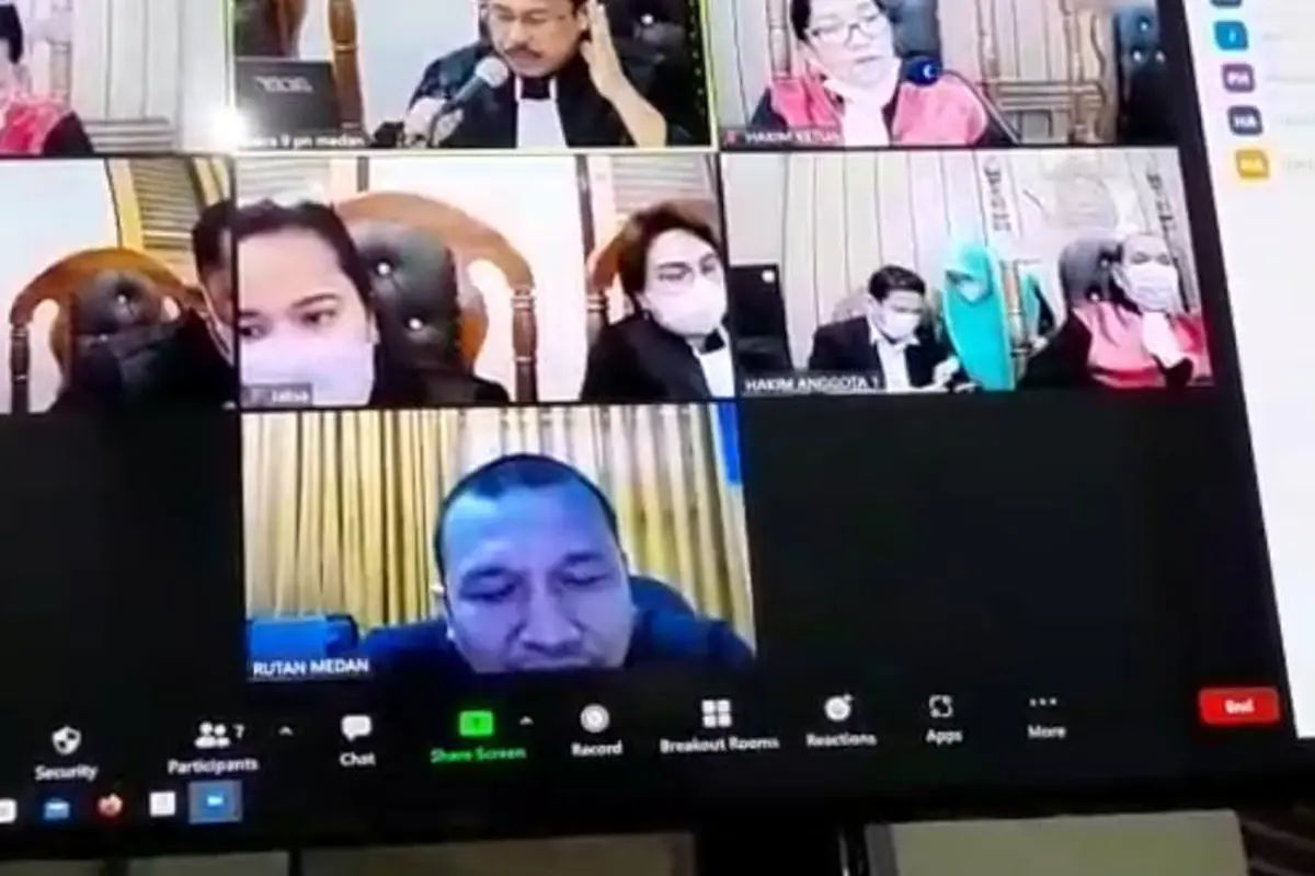 Persidangan di PN Medan