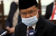 Wapres Pose Tiga Jari Saat Ultah PDIP, JK: Mau 1, 2, 3 Terserah Pak Ma'ruf lah