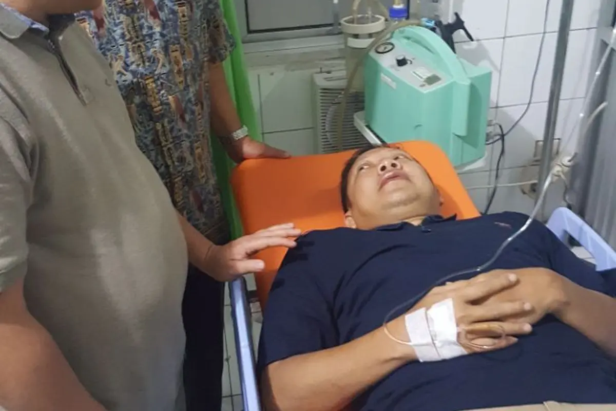 Menteri Agama Lukman Hakim Saifuddin tersengat ekor ikan pari