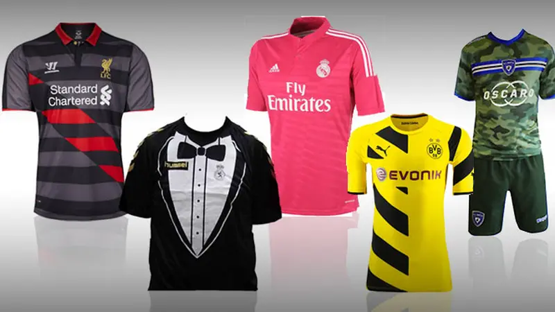 5 Jersey unik