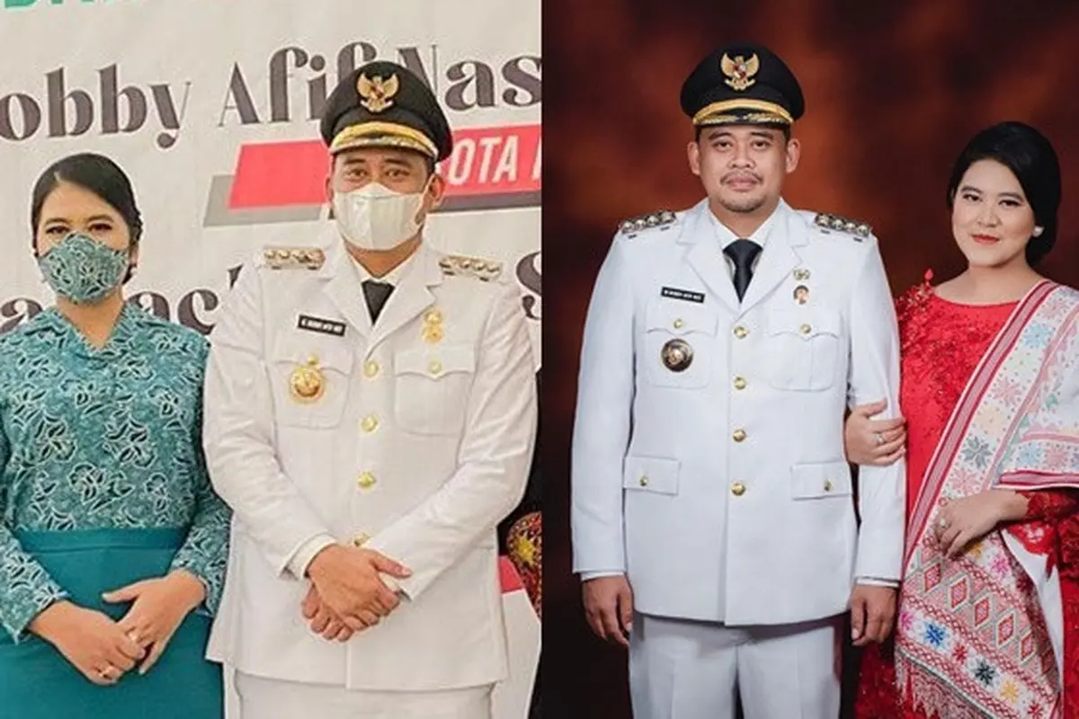 6 Potret Kahiyang Ayu Dampingi Suami Pelantikan Jadi Wali Kota Medan