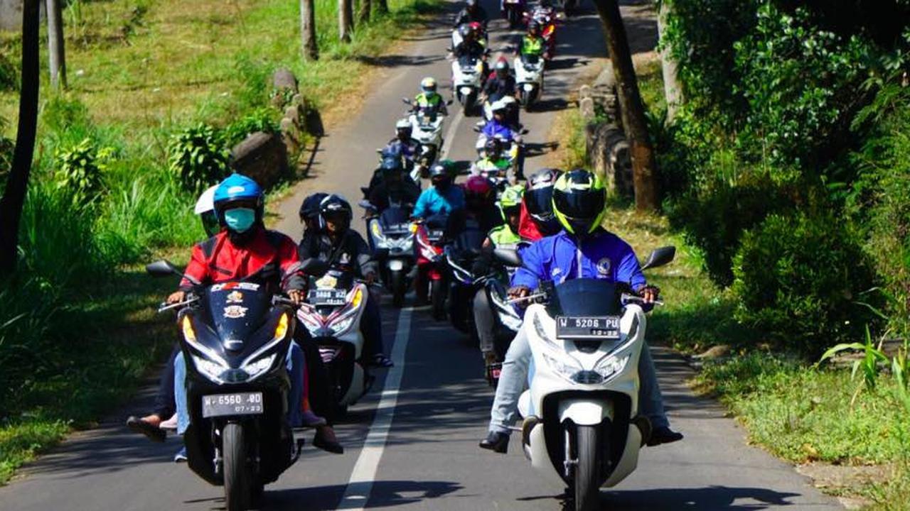 Ilustrasi komunitas motor (MPM Honda Jatim)