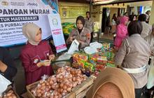 Gerakan Pangan Murah Purbalingga: Polres dan Bulog Sediakan Sembako Terjangkau Jelang Lebaran