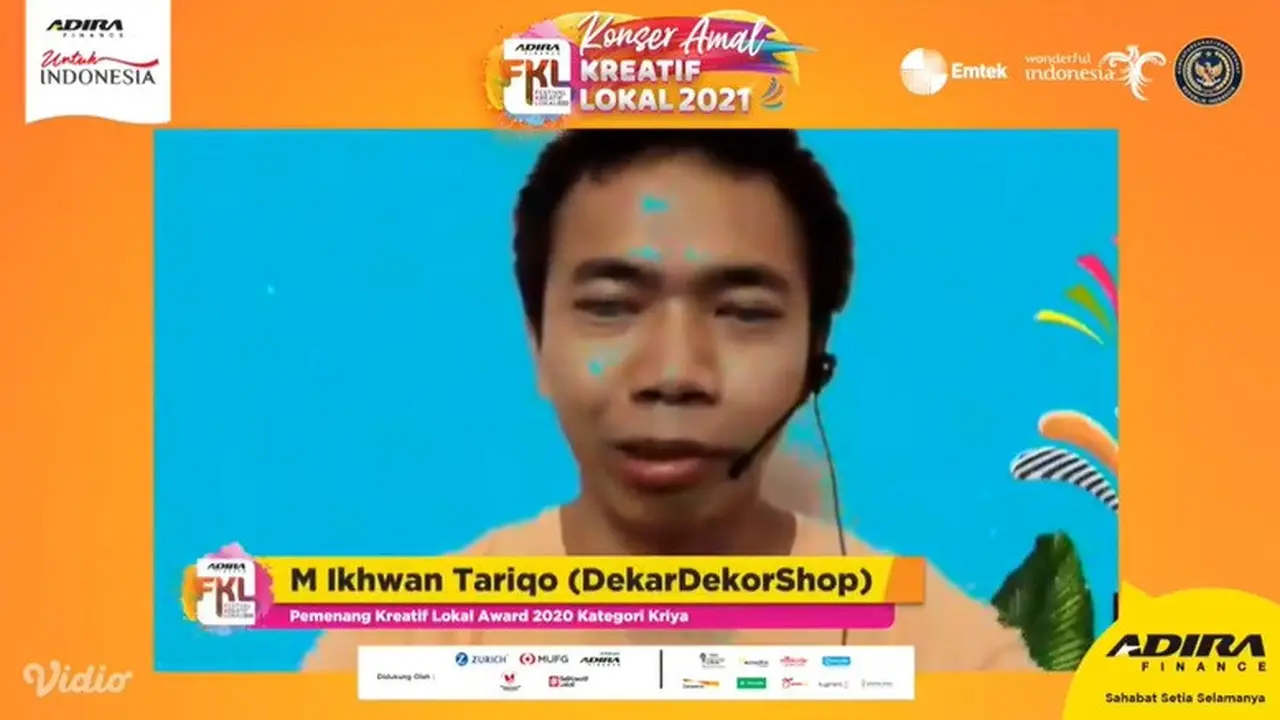Muhammad Ikhwan Tariqo, owner Dekardekorshop