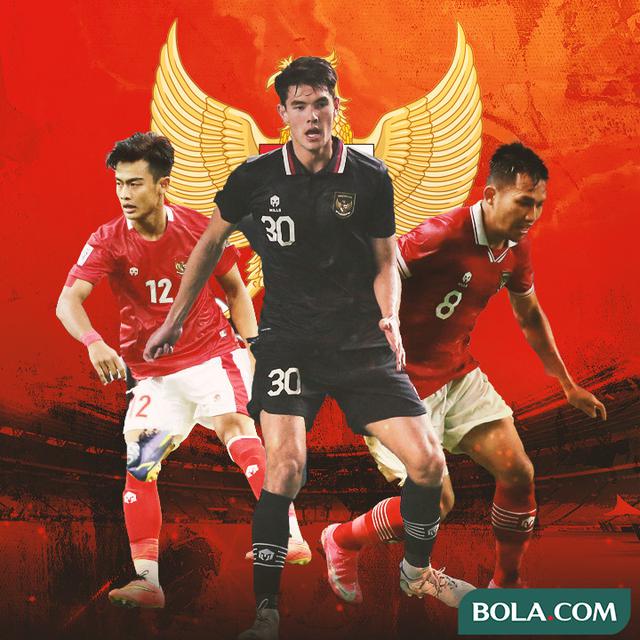Cover Tiga Pemain Timnas Indonesia Berkekuatan Kaki Kiri
