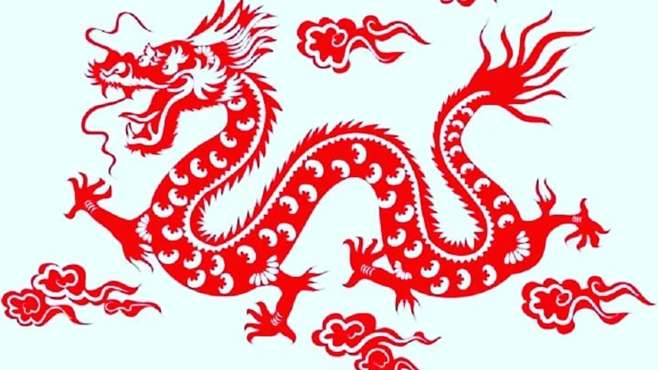 Ilustrasi shio naga di Tahun Macan Air