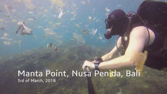 Pemandangan Laut Di Nusa Penida Dipenuhi Sampah, Bikin Warganet Merasa Prihatin