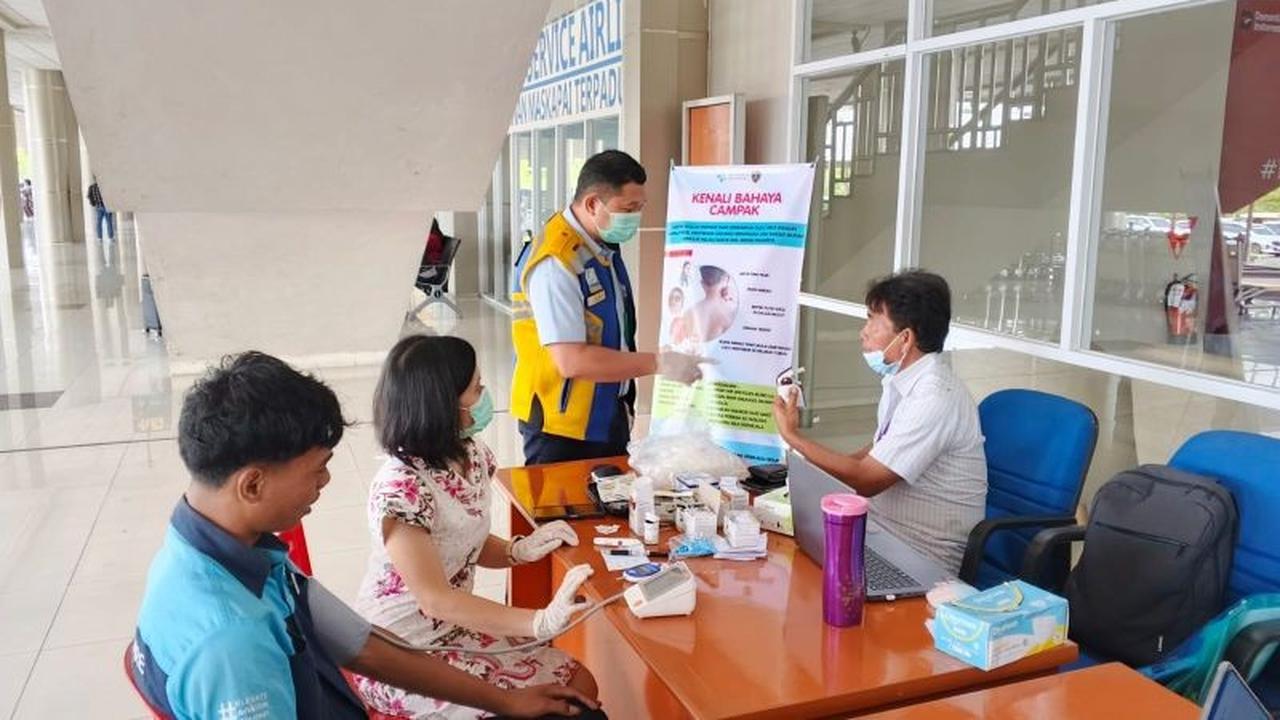 BKK Manado Gelar Cek Kesehatan Pekerja Bandara Samrat Jelang Arus Mudik Lebaran