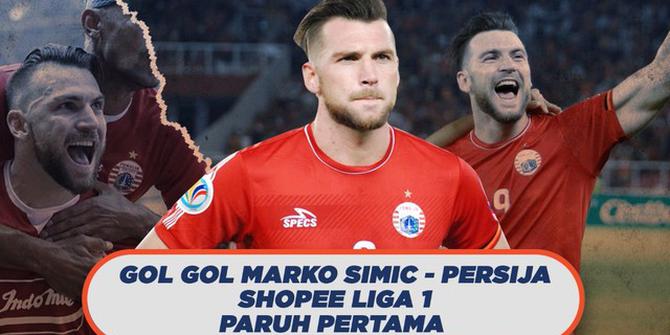 VIDEO: Deretan Gol Terbaik Ala Marko Simic di Paruh Pertama Shopee Liga 1 2019