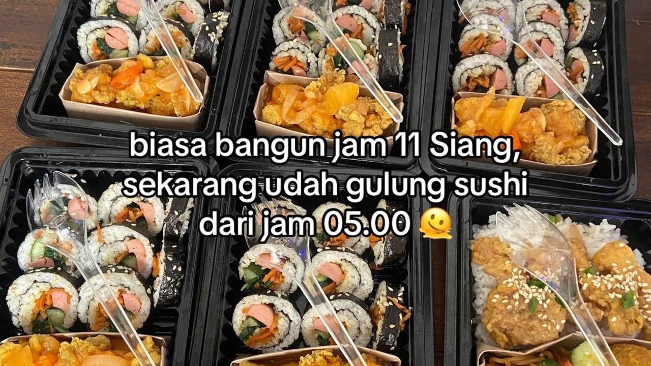 Belajar Bangun Pagi hingga Menawarkan Harga Murah, Lika Liku Pria Rintis Usaha Bento Box di Sekolahan Ini Curi Perhatian