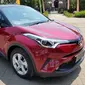 Toyota C-HR jadi salah satu line up terbaru PT Toyota Astra Motor sebagai agen tunggal pemegang merek mobil Toyota di Indonesia (Herdi/Liputan6.com)