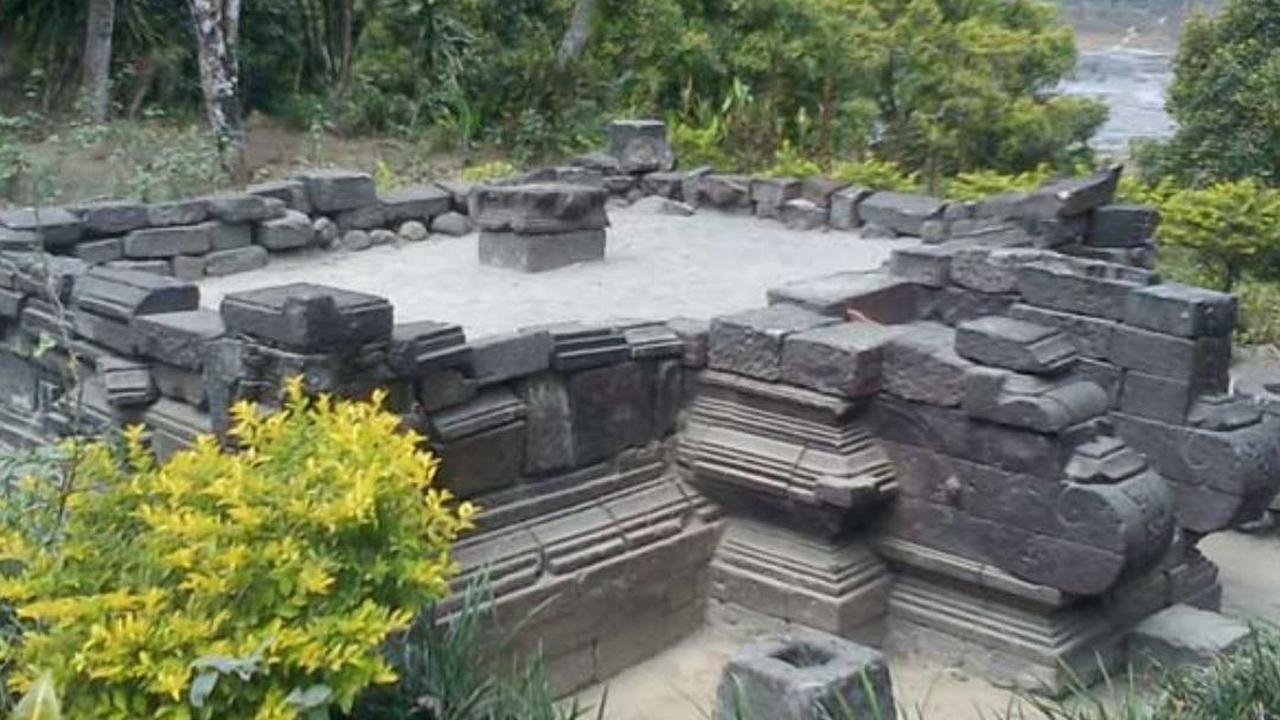 Sensasi Mengunjungi Candi Gambar Wetan, Letaknya di Perbukitan Dekat Penampungan Lahar Gunung Kelud