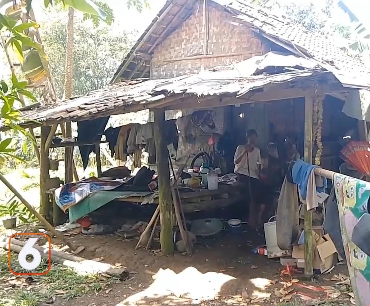 Pilu kakek Asnawi yang tinggal seorang diri di Bojongleles, Cibadak, Lebak