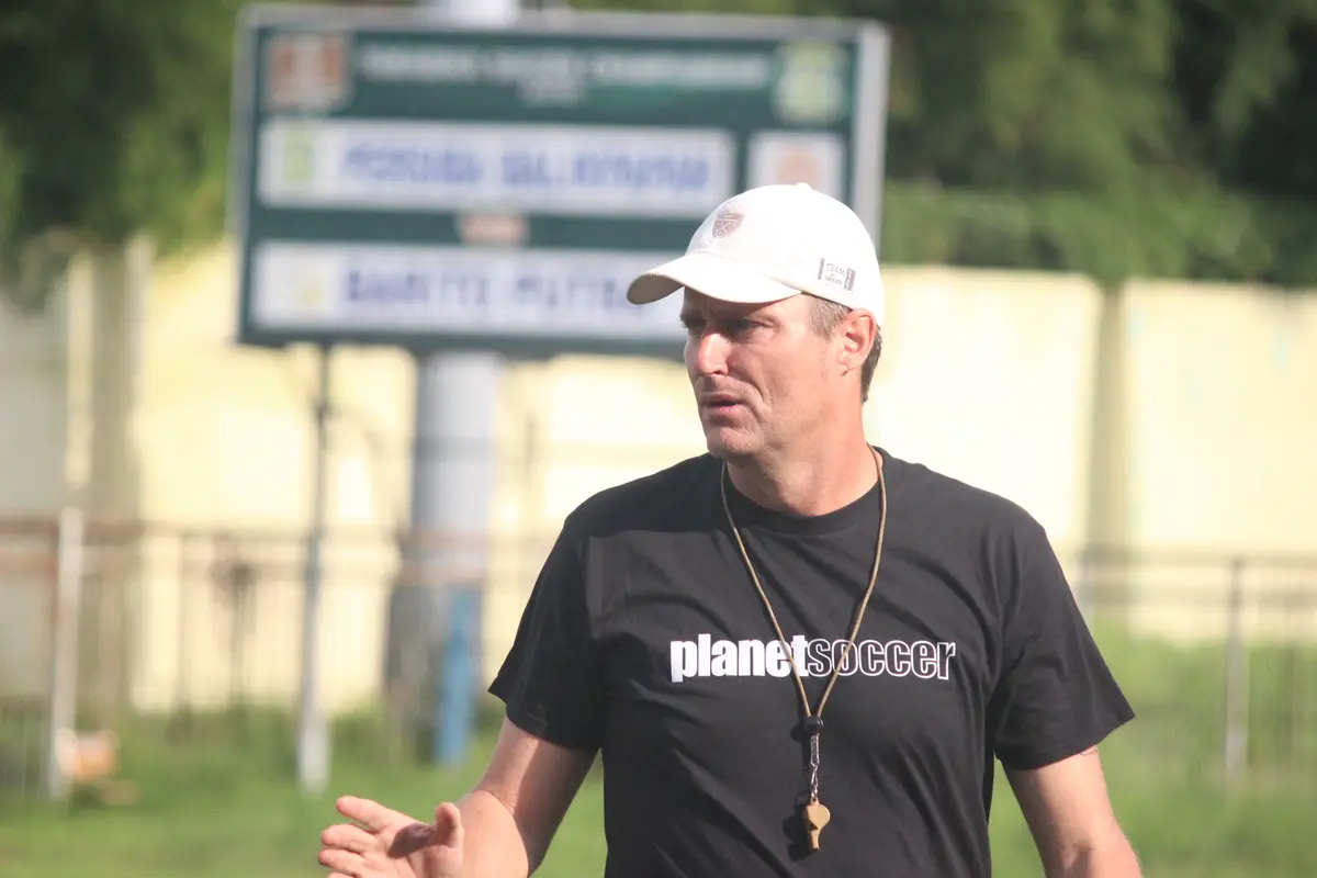 Pelatih Persiba Balikpapan, Timo Scheunemann (Liputan6.com / Abelda Gunawan)